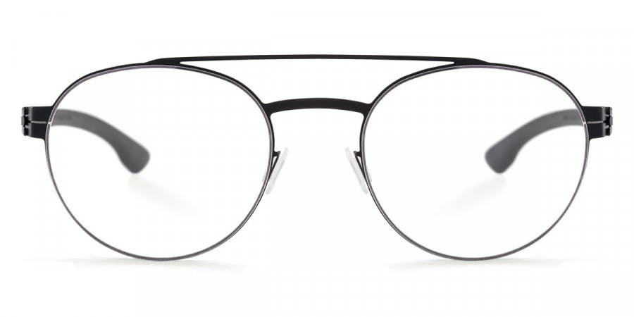 Ic! Berlin X-Berg Black Eyeglasses Front View