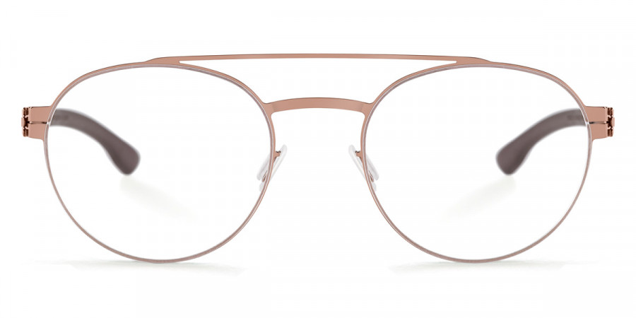 Ic! Berlin X-Berg Shiny Copper Eyeglasses Front View