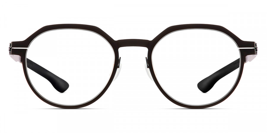 Ic! Berlin Xavier V. Black Eyeglasses Front View