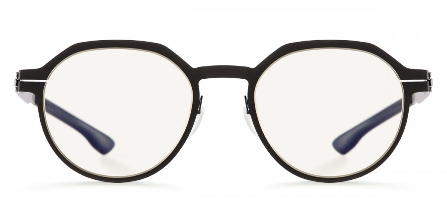 Ic! Berlin Xavier V. Black Pearl Eyeglasses Front View