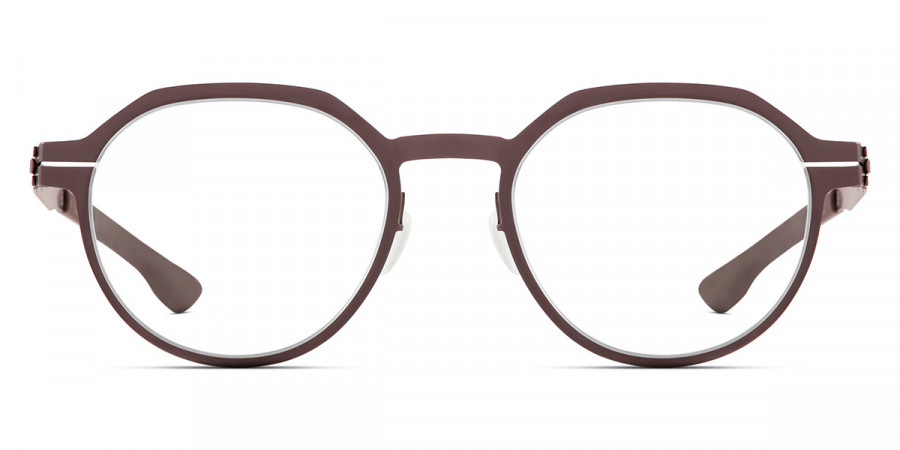 Ic! Berlin Xavier V. Teak Eyeglasses Front View