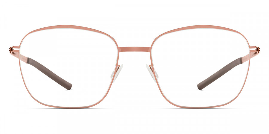 Ic! Berlin Yalca Shiny Copper Eyeglasses Front View