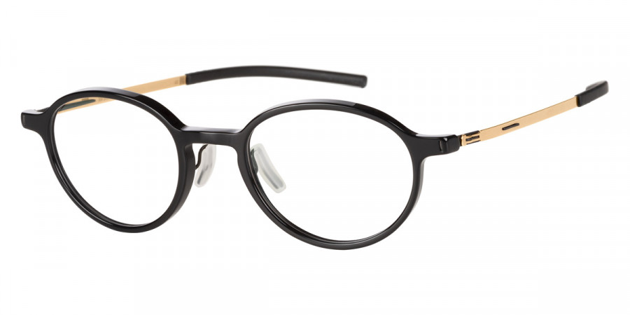 Ic! Berlin Zhen Black Eyeglasses Side View