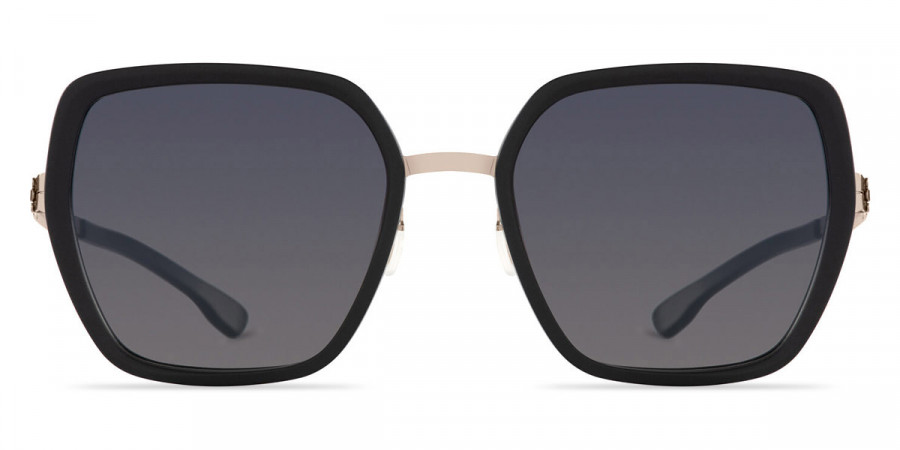 Ic! Berlin Zoe S. Bronze/Black Matte Sunglasses Front View