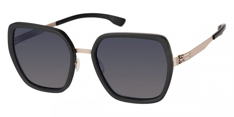 Ic! Berlin Zoe S. Bronze/Black Matte Sunglasses Side View