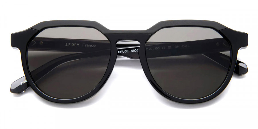 J. F. Rey™ BRUCE 0008 53 - Alu Black/Acetate Black