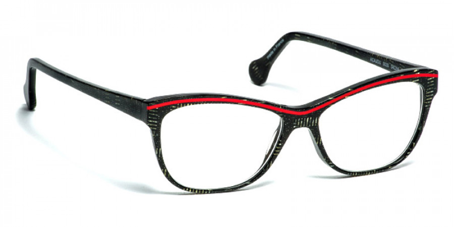 J. F. Rey™ Acajou 0030 54 - Black/Red