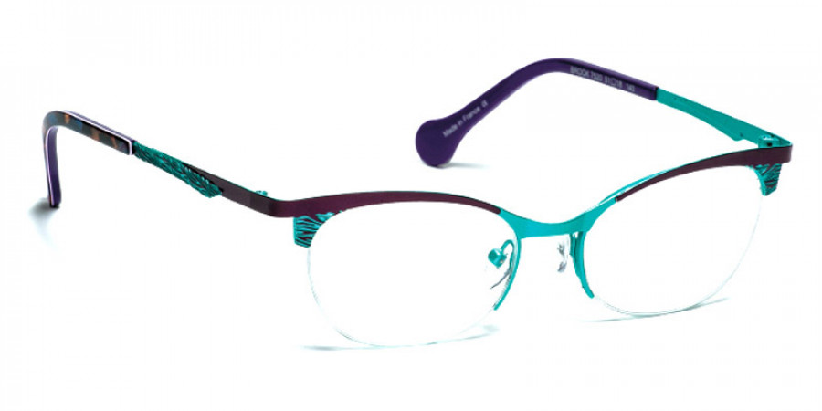 J. F. Rey™ Brook 7520 51 - Plum/Turquoise