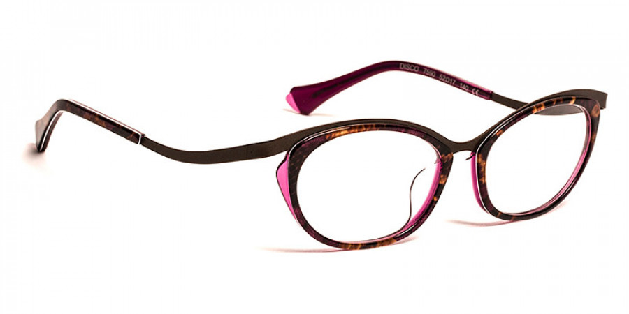 J. F. Rey™ Disco 7590 52 - Purple Snake/Brown