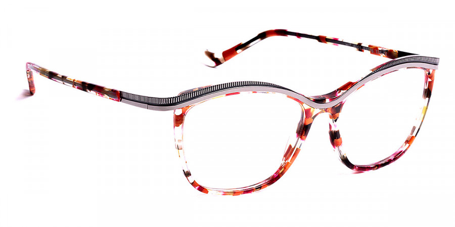 J. F. Rey™ Hit 6001 53 - Mandarin Fuchsia/Ruthenium/Black