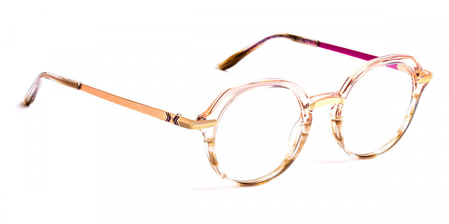 J. F. Rey™ Jopsi 8090 48 - Gradient Pink Brown/Shiny Pink Gold