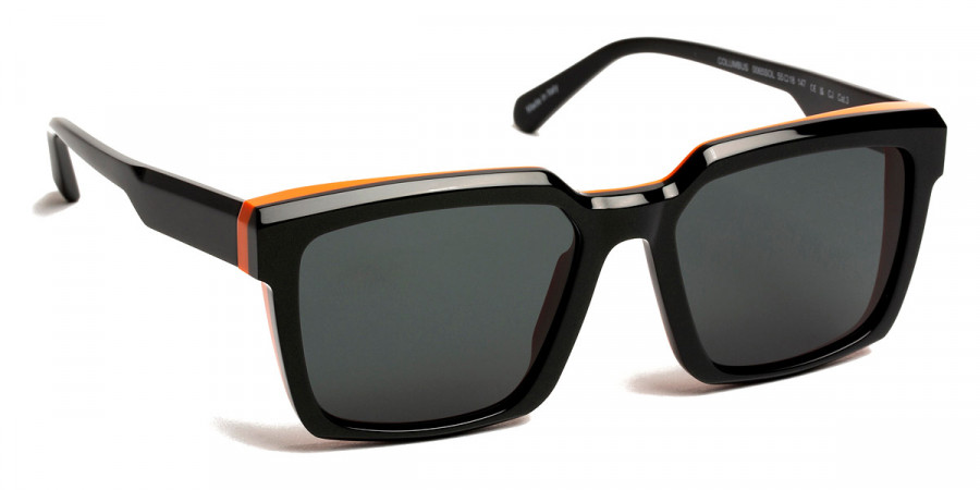 J. F. Rey™ Columbus Sun 0065SOL 55 - Black/Orange