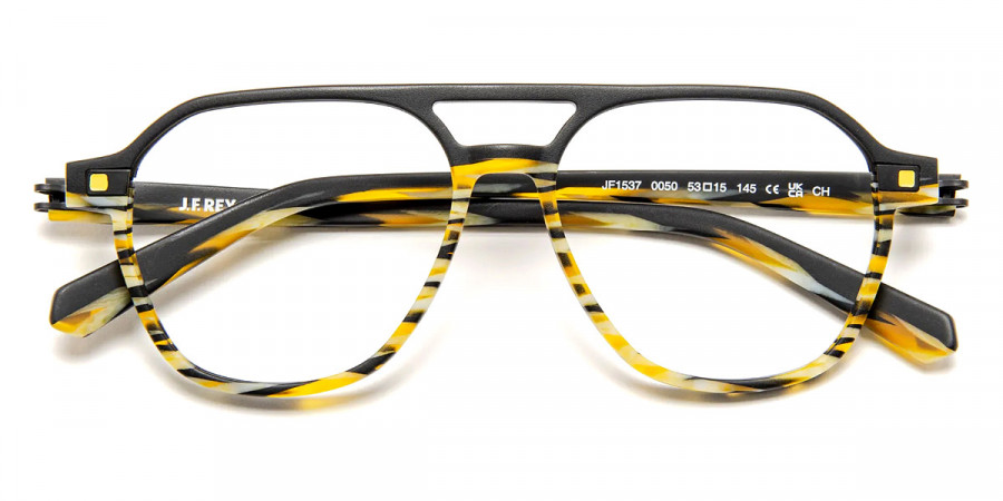 J. F. Rey™ JF1537 0050 53 - Black/Demi Yellow