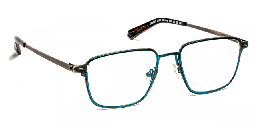 Color: Brushed Black/Turquoise (0028) - J. F. Rey JFRJF3023002853