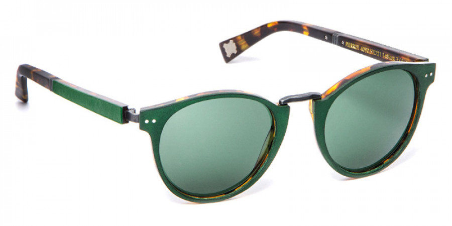 J. F. Rey™ Pierrot 4090 51 - Green Leather/Demi