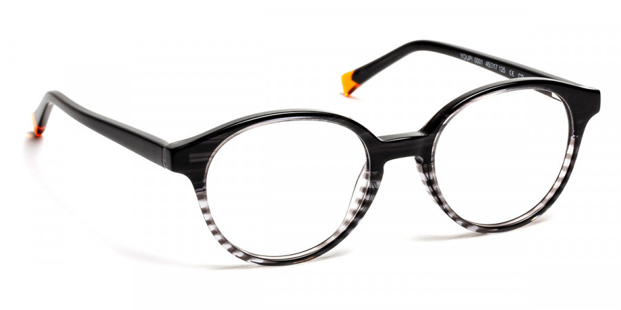 J. F. Rey™ Youpi 0001 45 - Gradient Black Gray/Orange