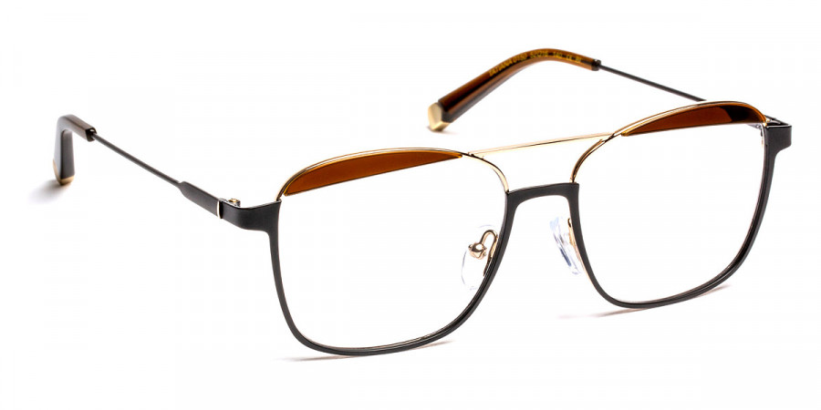 J. F. Rey™ Tatiana 0150 52 - Black/Brown Transparent