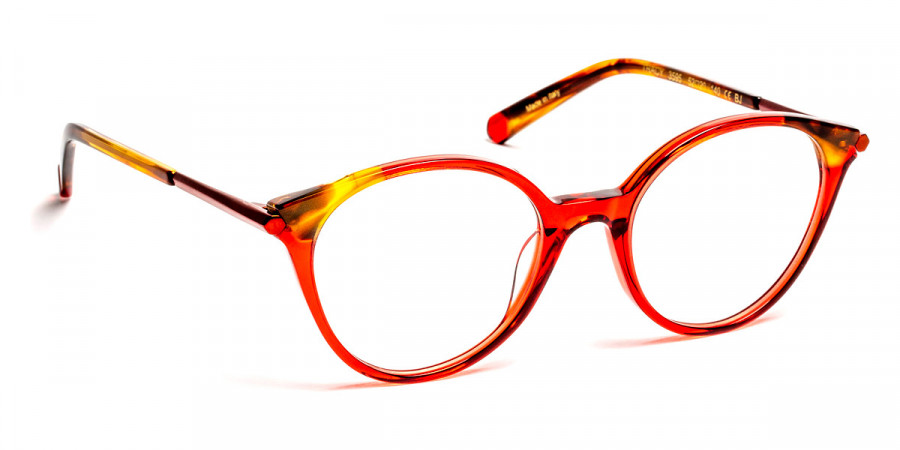 J. F. Rey™ Tracy 3595 52 - Red Transparent/Chestnut