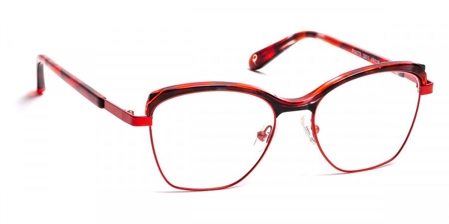 J. F. Rey™ PM073 3001 49 - Demi Red/Black/Red