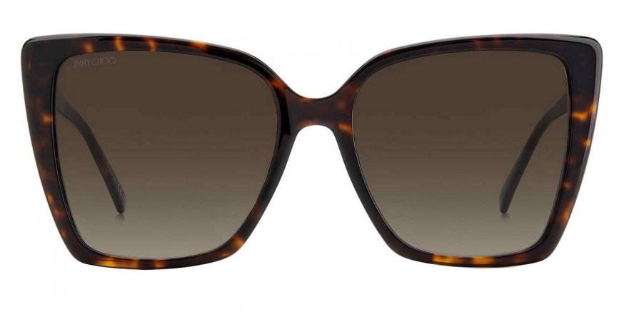 Jimmy Choo™ LESSIE/S 0086HA 56 Havana Sunglasses