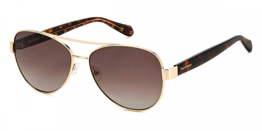 Color: Gold Havana (006JHA) - Juicy Couture JUC636/G/S006JHA60