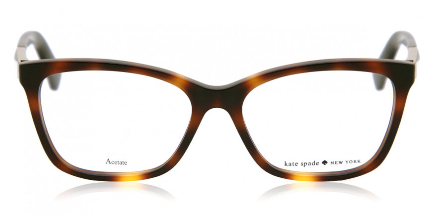 Kate Spade™ Kariann 0CRX 52 Dark Havana Gold Eyeglasses