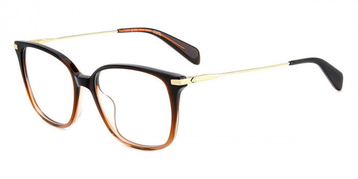 Kate on sale Spade Eyeglasses Alaine 0DC7 Brown Tortoise/Green Oval Frame 51[]16 135