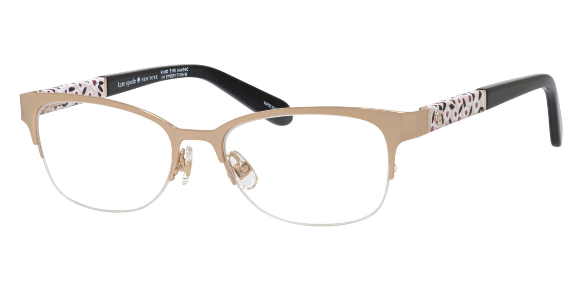 Kate Spade Geri Eyeglasses 5117 2-4 Measurements New York 135