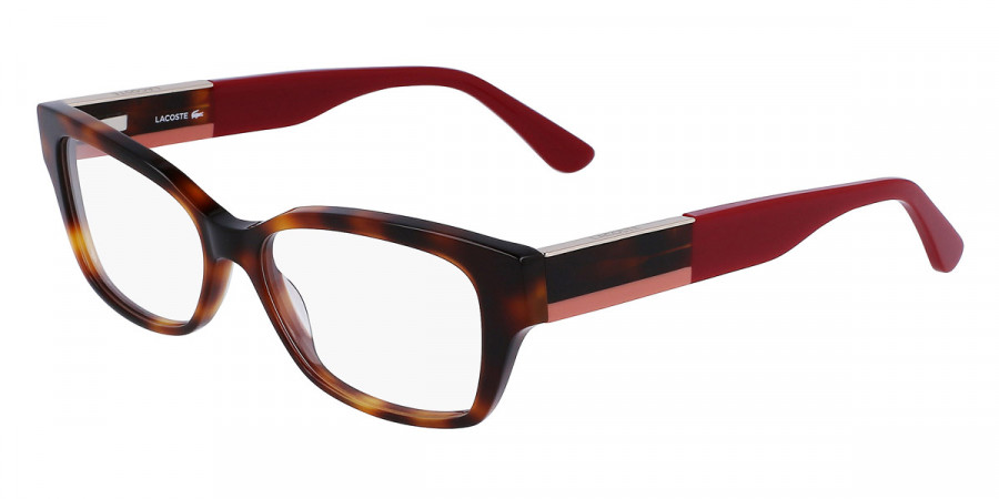 Lacoste tortoise eyeglasses best sale