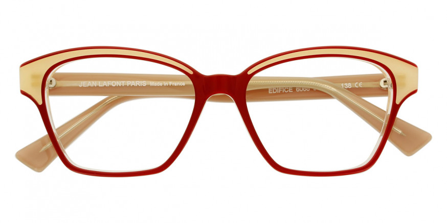 Lafont™ Edifice 6068 52 Red Eyeglasses 1159