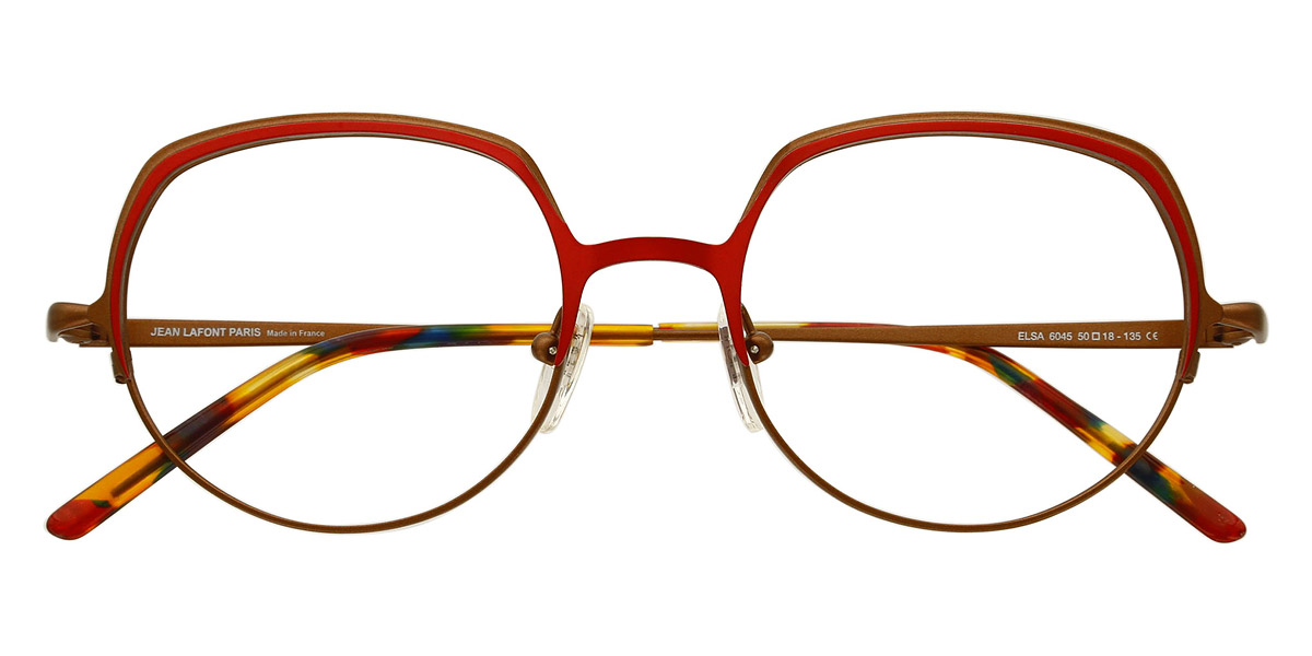 LaFont™ Elsa 6045 50 Red Eyeglasses