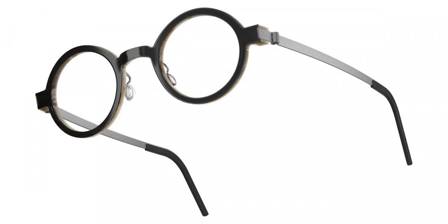 Color: Deep Black/Light Brown 10 SL55 Light Blue- Lindberg Buffalo Titanium LND1810H261043