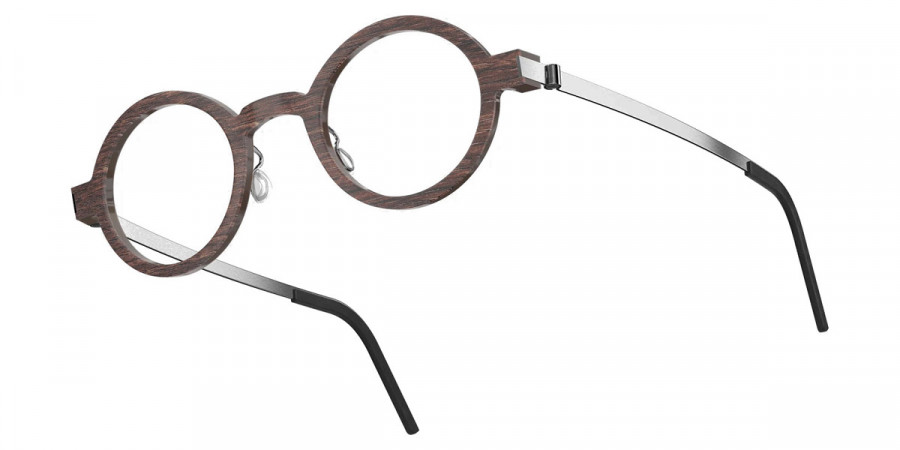 Color: Smoked Oak/Dark Brown P10 SL79 Tinted Brown- Lindberg Buffalo Titanium LND1810WB11P1043