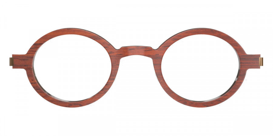 Lindberg™ 1810 - Padauk/Dark Brown PU15 43 Træ+Buffalo Titanium