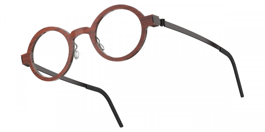 Color: Padauk/Dark Brown PU9 SL26 Gray/Blue Gradient- Lindberg Buffalo Titanium LND1810WD13PU943