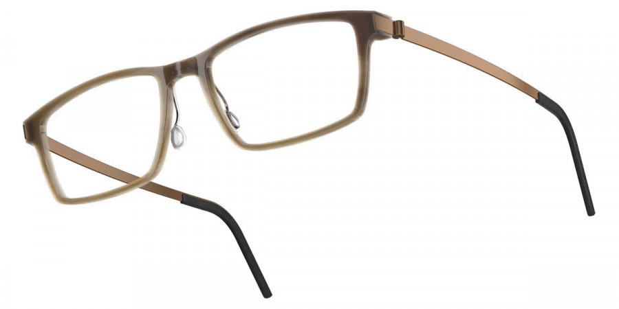 Color: Light Brown PU15 SL09 Warm Gray/Brown Gradient- Lindberg Buffalo Titanium LND1816H16PU1555