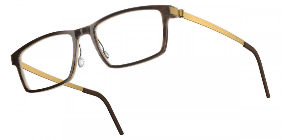 Color: Medium Brown/Light Brown GT SL103 Gray/Green Gradient- Lindberg Buffalo Titanium LND1816H18GT53