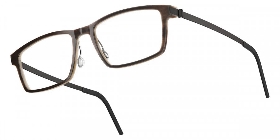 Color: Medium Brown/Light Brown U9 SL09 Warm Gray/Brown Gradient- Lindberg Buffalo Titanium LND1816H18U953