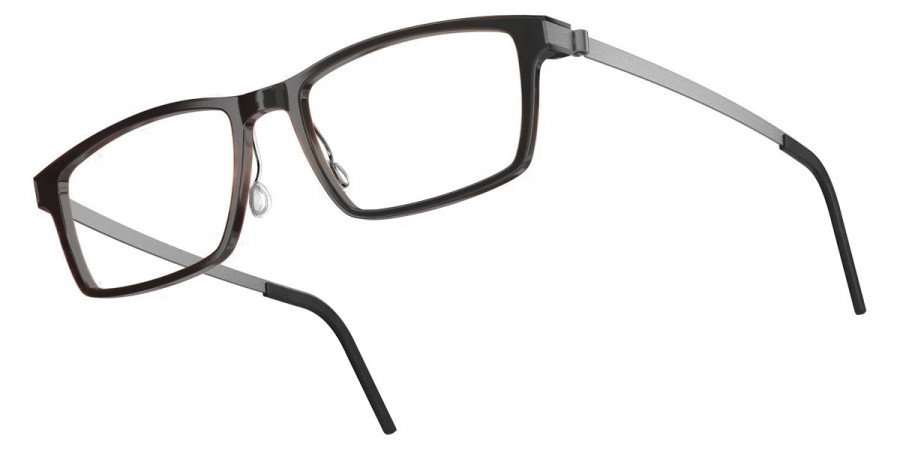 Color: Dark Brown 10 SL40 Silver Mirrored-Gray- Lindberg Buffalo Titanium LND1816H201055