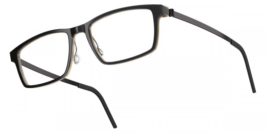 Color: Deep Black/Light Brown PU9 SL65 Dark Gray Gradient- Lindberg Buffalo Titanium LND1816H26PU955