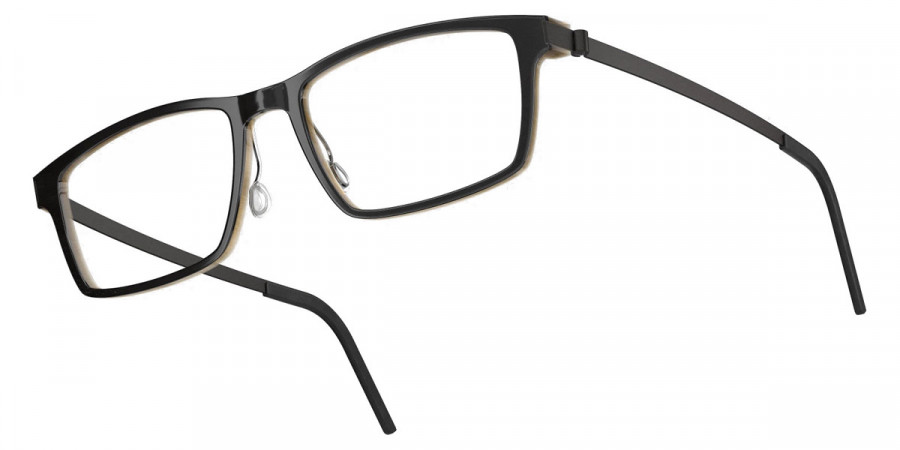 Color: Deep Black/Light Brown U9 SL52 Silver Mirrored-Gray- Lindberg Buffalo Titanium LND1816H26U955