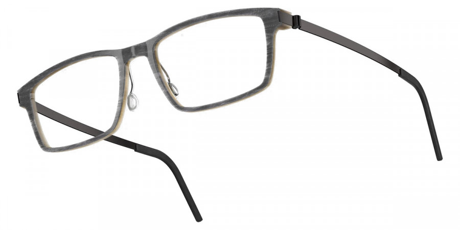 Color: Shadow/Light Brown PU9 SL59 Tinted Blue- Lindberg Buffalo Titanium LND1816HTE26PU955