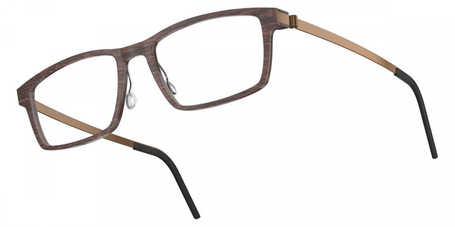 Color: Smoked Oak/Dark Brown PU15 IP01 Brown Polarized- Lindberg Buffalo Titanium LND1816WB11PU1555