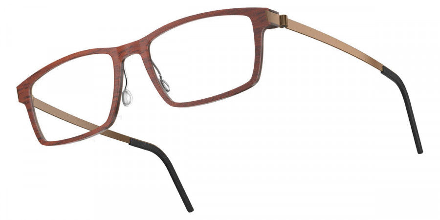 Color: Padauk/Dark Brown PU15 SL82 Green Gradient- Lindberg Buffalo Titanium LND1816WD13PU1553