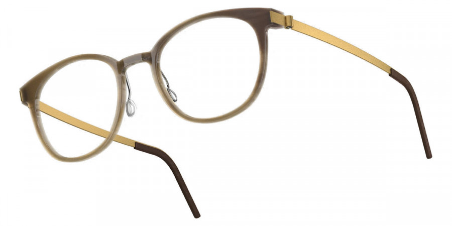 Color: Light Brown GT SL26 Gray/Blue Gradient- Lindberg Buffalo Titanium LND1818H16GT52