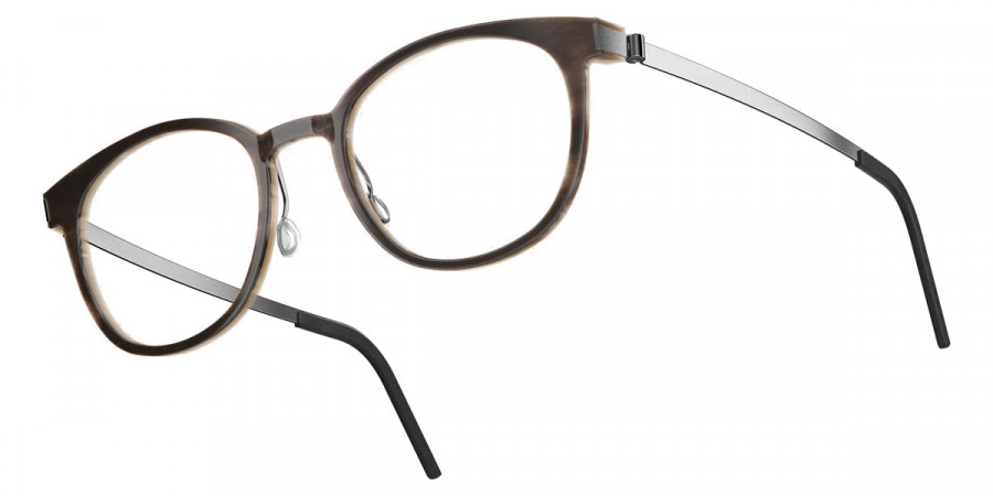 Color: Medium Brown/Light Brown P10 SL66 Gray/Blue- Lindberg Buffalo Titanium LND1818H18P1050