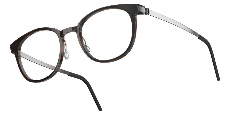 Color: Dark Brown P10 SL49 Light Silver Mirrored-Gray- Lindberg Buffalo Titanium LND1818H20P1050