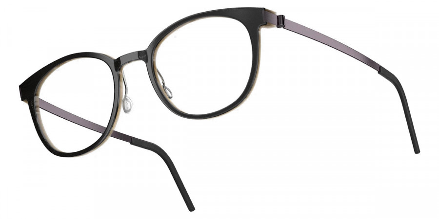 Color: Deep Black/Light Brown PU14 SL93 Blue Gradient- Lindberg Buffalo Titanium LND1818H26PU1450