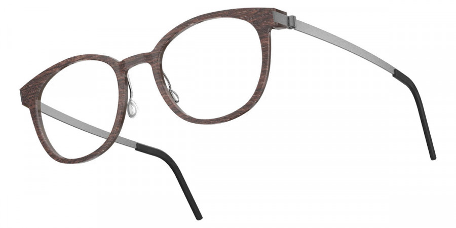 Color: Smoked Oak/Dark Brown 10 SL20 Gray Gradient- Lindberg Buffalo Titanium LND1818WB111050