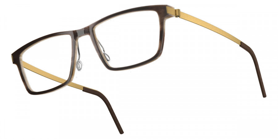 Color: Medium Brown/Light Brown GT SL49 Light Silver Mirrored-Gray- Lindberg Buffalo Titanium LND1819H18GT54